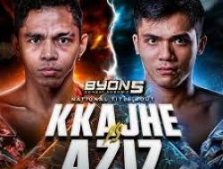 Byon Combat Showbiz Vol. 5 Hadirkan Fight Card Terbaik, Kkajhe vs Aziz Calim Jadi Laga Utama