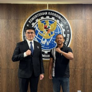 Temui Herzaky Stafsus Menko AHY, KNPI Pontianak Harap Pembangunan Jembatan Garuda Hingga Ring Road