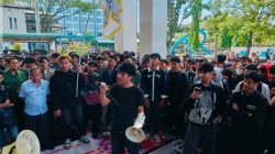 Aksi Mahasiswa Polnep tuntut Keadilan dan Transparansi Kampus