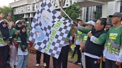 Wabup Sukiryanto Resmi Lepas Jalan Sehat Universitas Nahdlatul Ulama Kalimantan Barat di Kubu Raya