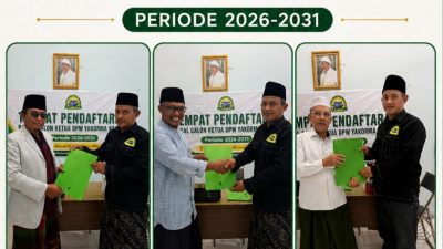 PANITIA MUSWIL III, TETAPKAN 3 KANDIDAT CALON KETUA DPW YAKORMA KALBAR PERIODE 2026–2031. 
