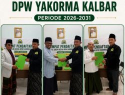 PANITIA MUSWIL III, TETAPKAN 3 KANDIDAT CALON KETUA DPW YAKORMA KALBAR PERIODE 2026–2031. 