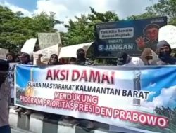 Gelombang Dukungan Menguat, Warga Kalbar Kawal Program Prioritas Pemerintah