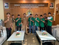 PENGURUS GP ANSOR AUDIENSI DENGAN KETUA DPRD KABUPATEN KETAPANG, BAHAS PELANTIKAN DAN DIALOG KEBANGSAAN