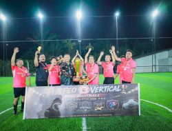 Fivefeo Vertical Mini Football KSMI Ketapang Pererat Sinergi Antarinstansi, BPS-BGN-Kementan Keluar sebagai Juara