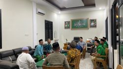 PC GP Ansor Sowan kepada KH Abdullah Faqir, SE Jelang Pelantikan