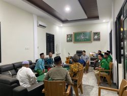 PC GP Ansor Sowan kepada KH Abdullah Faqir, SE Jelang Pelantikan
