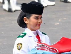 Bukan Putri Pejabat, Celine Justru Dipercaya Bawa Baki Paskibraka Nasional HUT ke-81 RI