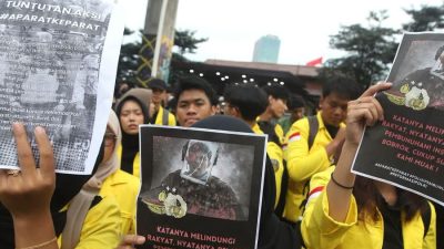BEM UI Sampaikan Delapan Tuntutan dalam Aksi Demonstrasi di Bundaran HI