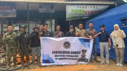 Koperasi Merah Putih Sungai Awan Kiri dan Mitra MBG Ketapang Salurkan Bantuan ke Posko Siaga Karhutla