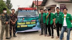 ‎Dampak Kemarau Panjang, Ansor Banser Ketapang Distribusikan 1.000 Galon Air Minum ke Sejumlah Pondok Pesantren di Ketapang