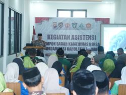 PC GP Ansor Ketapang Bersama Satbinmas Polres Gelar Penyuluhan Bahaya Narkoba dan Sosialisasi Hukum