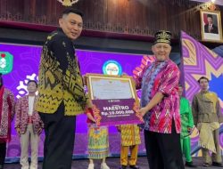 Sultan Mulia Kusuma Nata Pakunegara Apresiasi Gusti Mustaan sebagai Maestro Sulam Kalengkang Sanggau